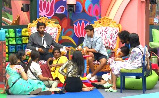 Another fight between Rio and Anitha during Paati village fun task