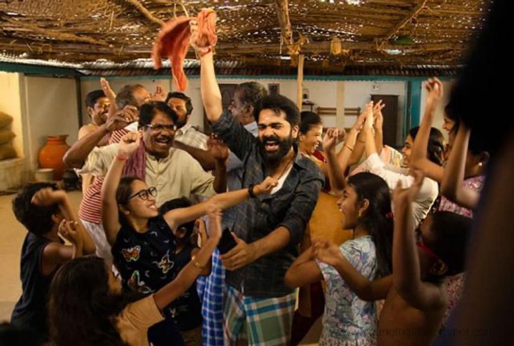 STR's Eeswaran viral pics with Niddhi Aggarwal