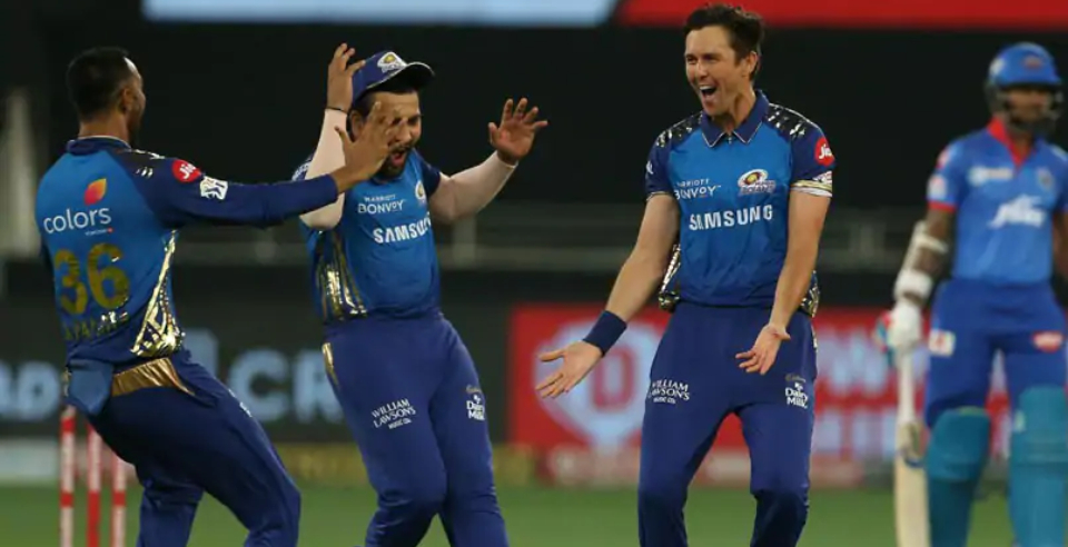Mumbai Indians bought trent boult a year back from Delhi capitals