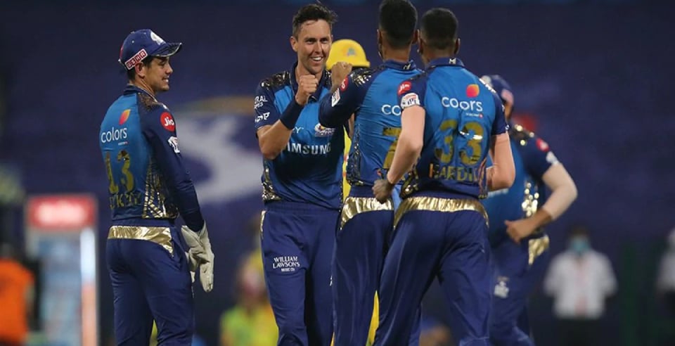 Mumbai Indians bought trent boult a year back from Delhi capitals