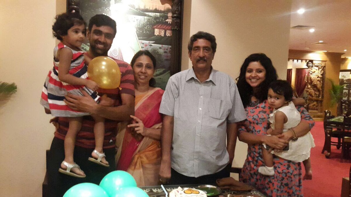 R Ashwin and his wife prithi celebrates 9th wedding Anniversary in Aus