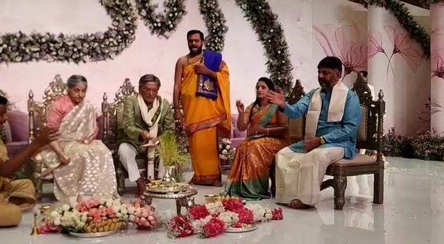 DK Shivakumar's daughter Aishwarya gets engaged to Amartya Hegde