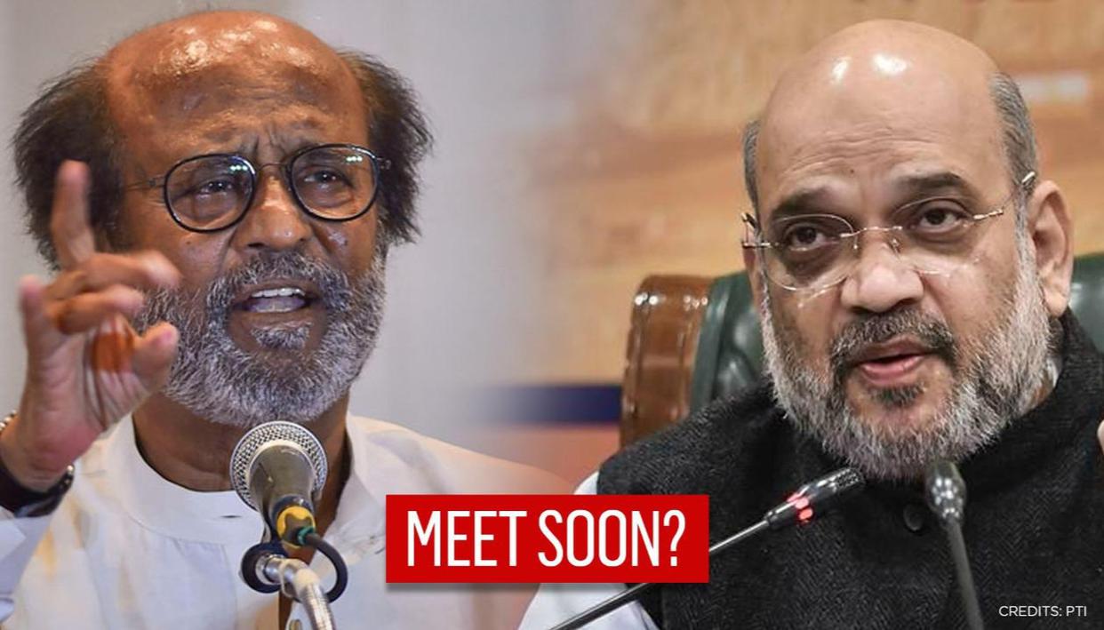 Amit Shah Likely To Meet Rajinikanth and Alagiri On Chennai Visit