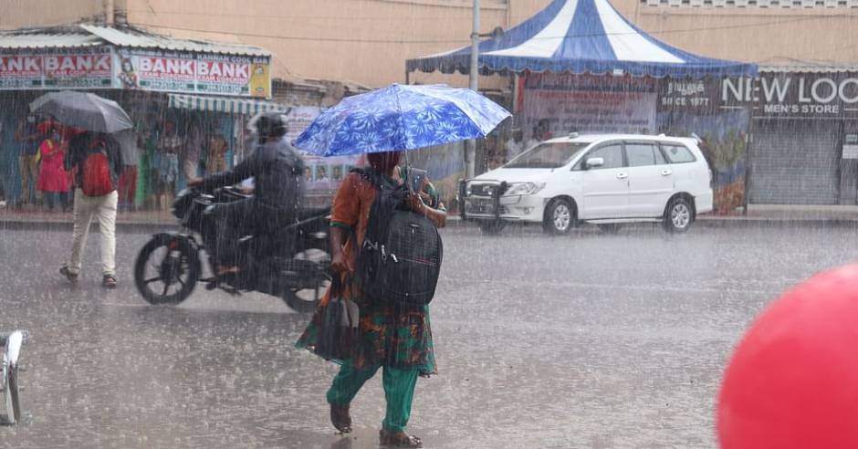 Heavy rains in TN on Nov 23rd, 24th and 25th Meteorological department