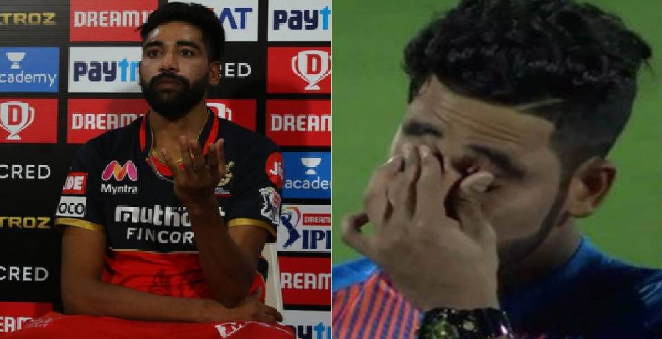 mohammed siraj reveals mothers message that motivated him to stay