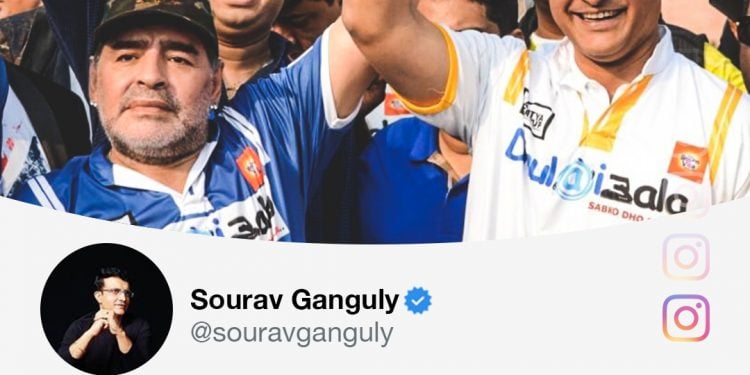 Ganguly emotinal tweet after world popular football player passed away