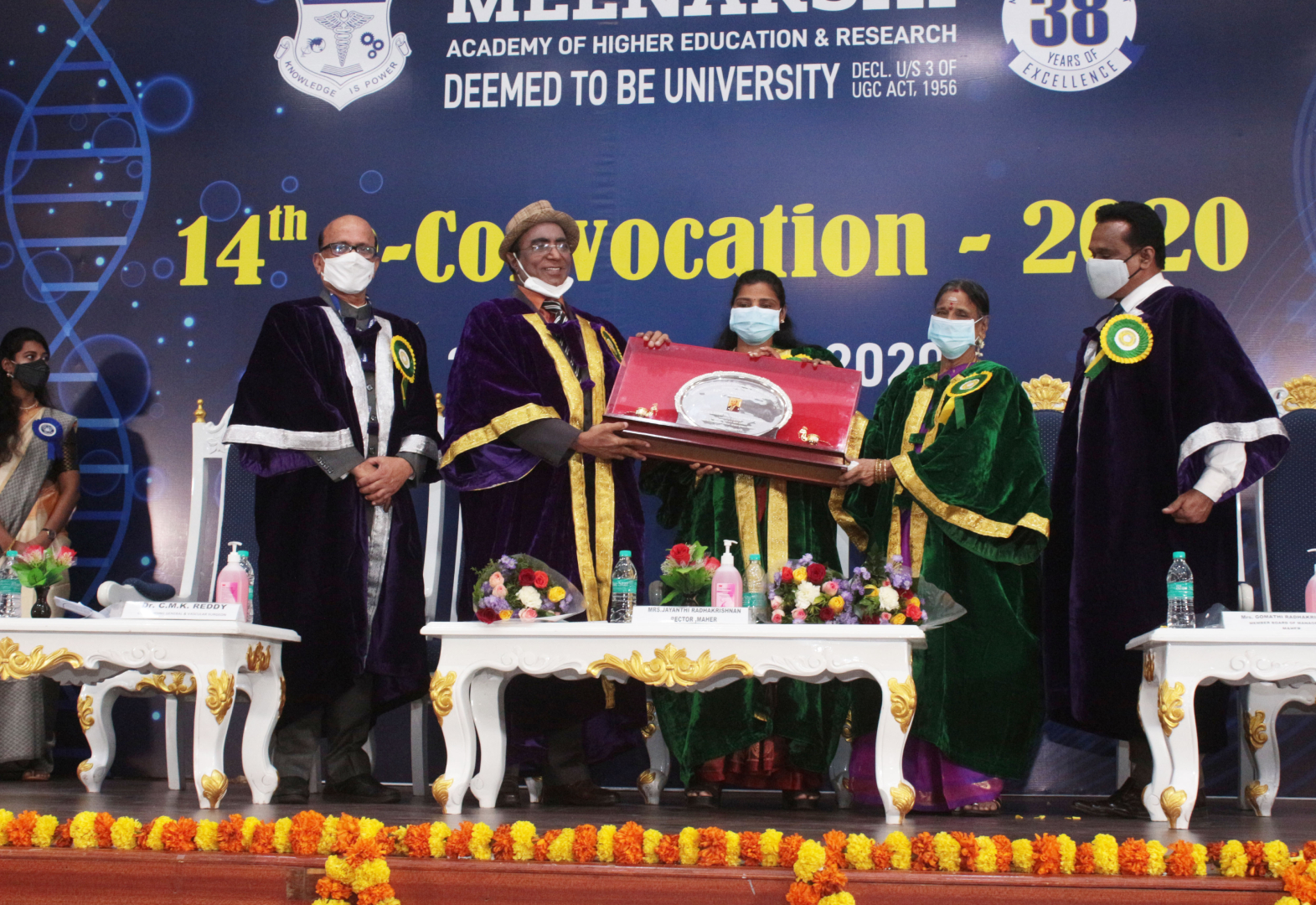 Meenakshi Academy of Higher Education and Research14th e-Convocation