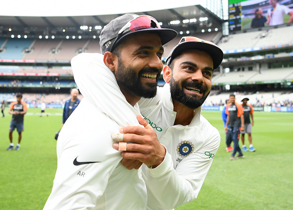 If India wins Test match against Aus without Kohli, they can celebrate