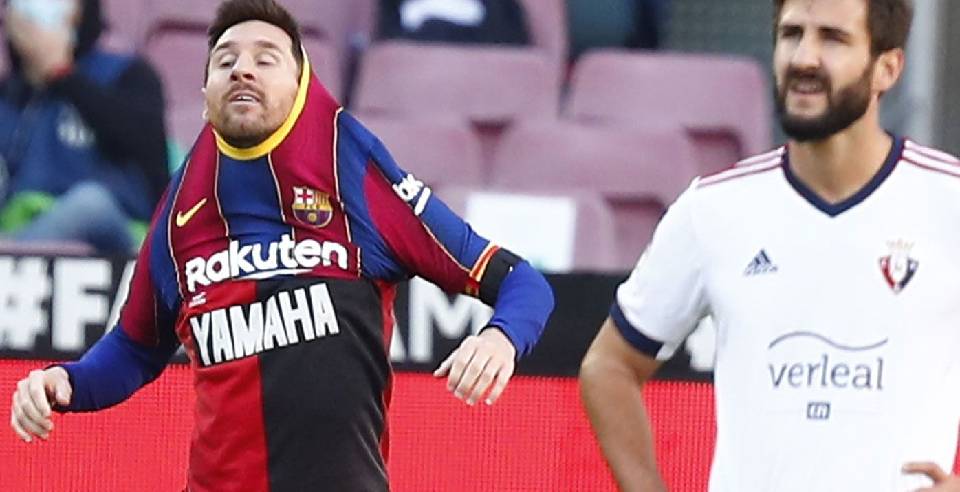 lionel messi fined 600 euros for tribute to diego maradona report