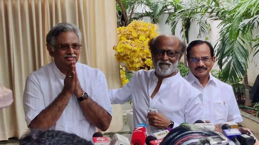 BJP Leader Arjun Moorthy join hands with Rajinikanth Political party