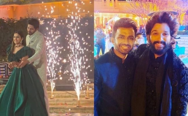 Niharika Konidela Chaitanya wedding ceremonies pics ft Allu Arjun, Ramcharan, Chiranjeevi