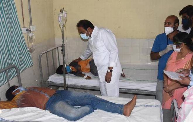 People felldown mysterious disease Andhra Pradesh Eluru CCTV footages