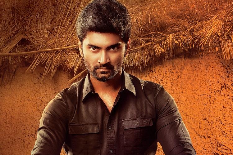 Atharvaa looks intense in his latest Kuruthi Aattam