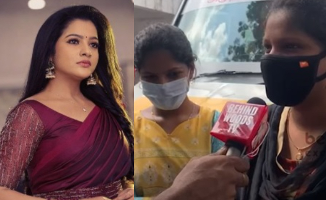 சித்ரா மறைவு - ரசிகர்கள் கண்ணீர் | actress chithra death fans in tears at hospital