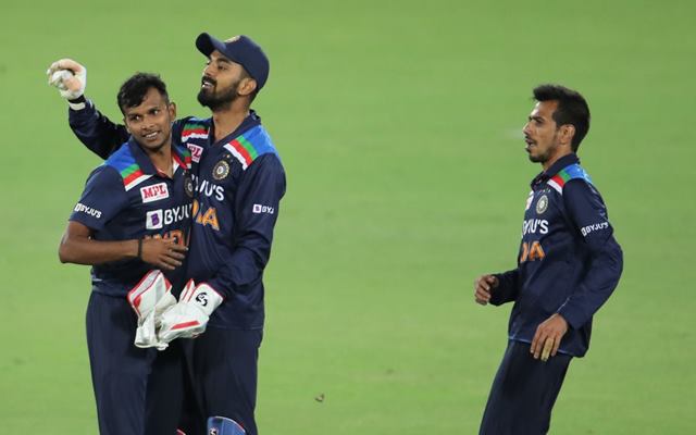 t natarajan shares post terms maiden outing with team india tweet