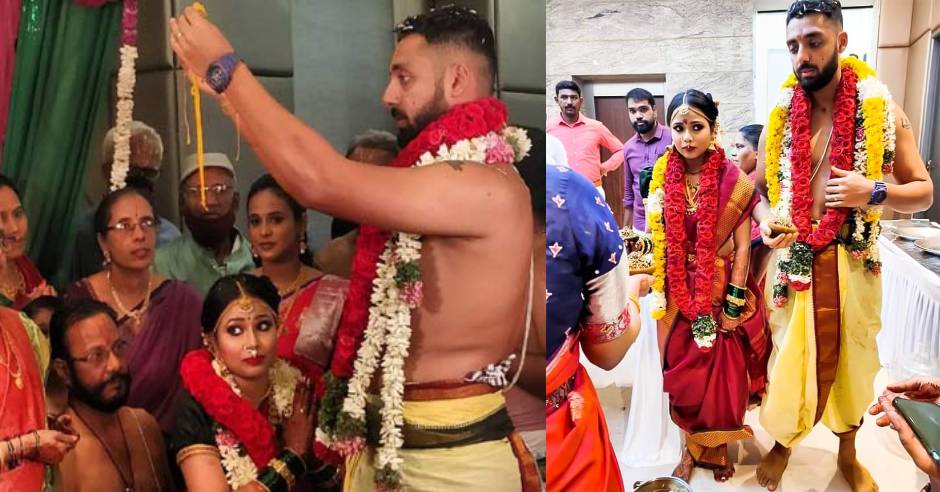 Cricketer Varun chakravarthy gets married to his girlfriend