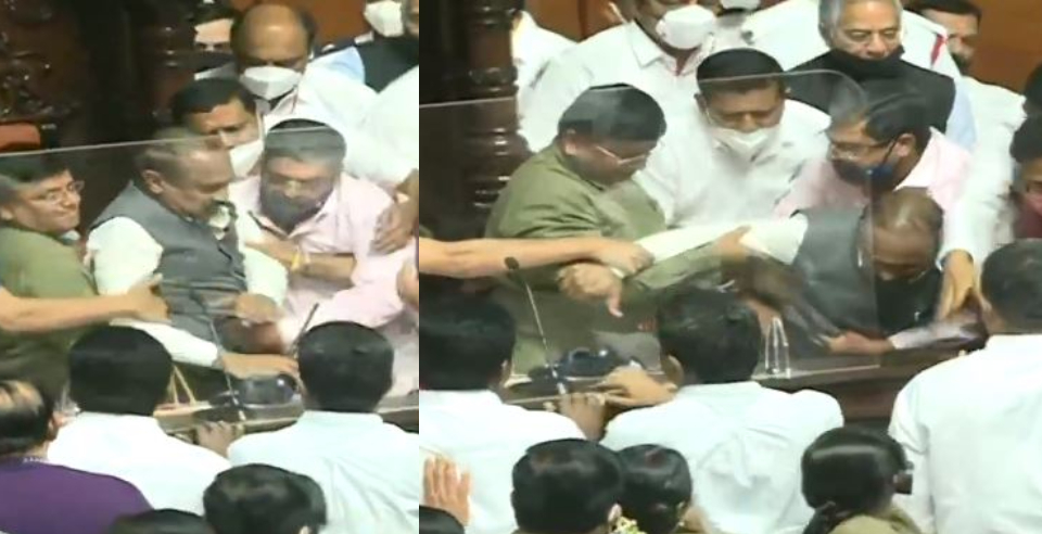 MLCs in forcefully removed legislative council chairman video
