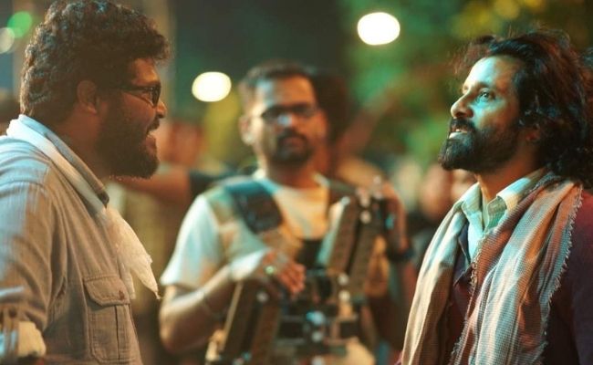 Chiyaan Vikram’s Cobra director Ajay shares pic with a semma update