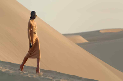 France Saint Laurent desert summer 2021 fashion show