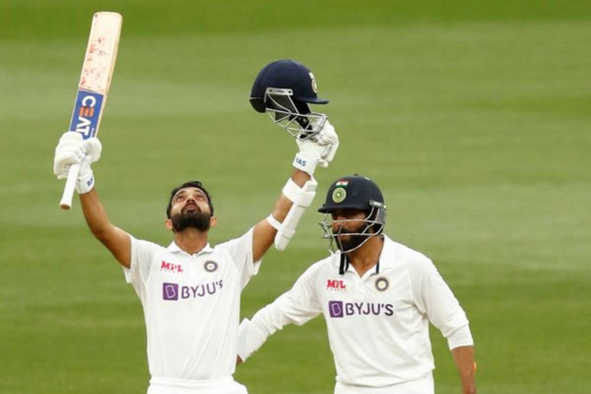 Rahane's gesture for Jadeja after getting run-out goes viral