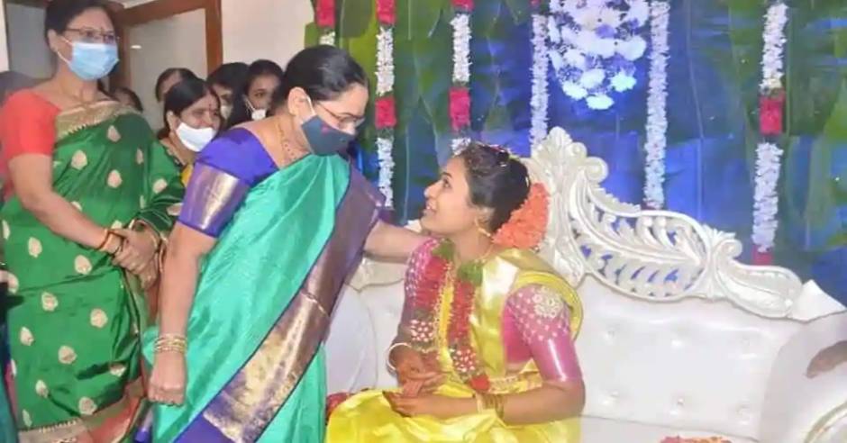 Telangana CM KCR’s adopted daughter Prathyusha gets married