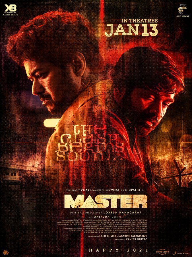 Thalapathy Vijay shares an exciting news on Master which is directed by Lokesh Kanagaraj