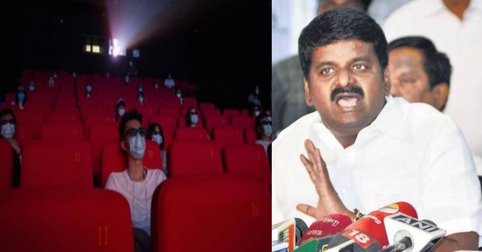 Minister VijayaBaskar about allowing 100% theatre occupancy issue