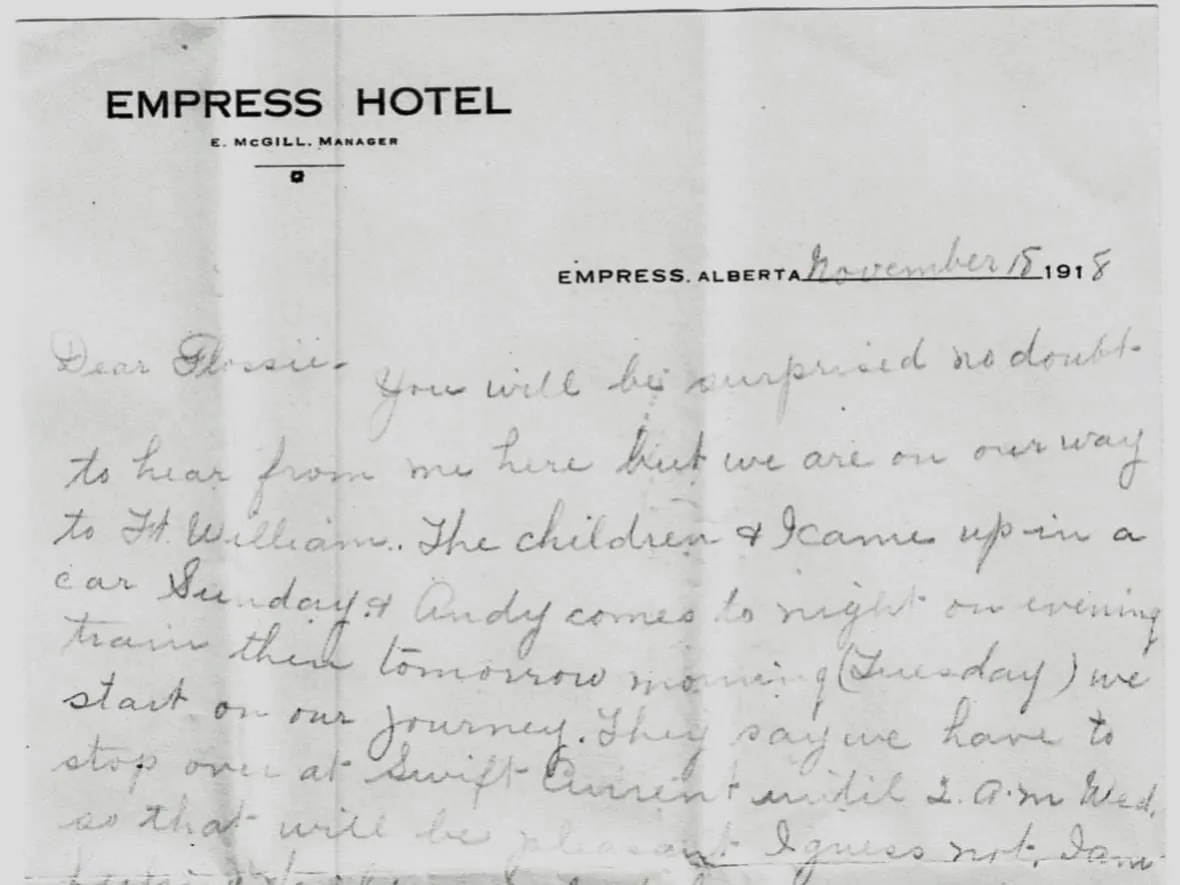 woman finds grandma letter penned in 1918 Spanish flu experience 