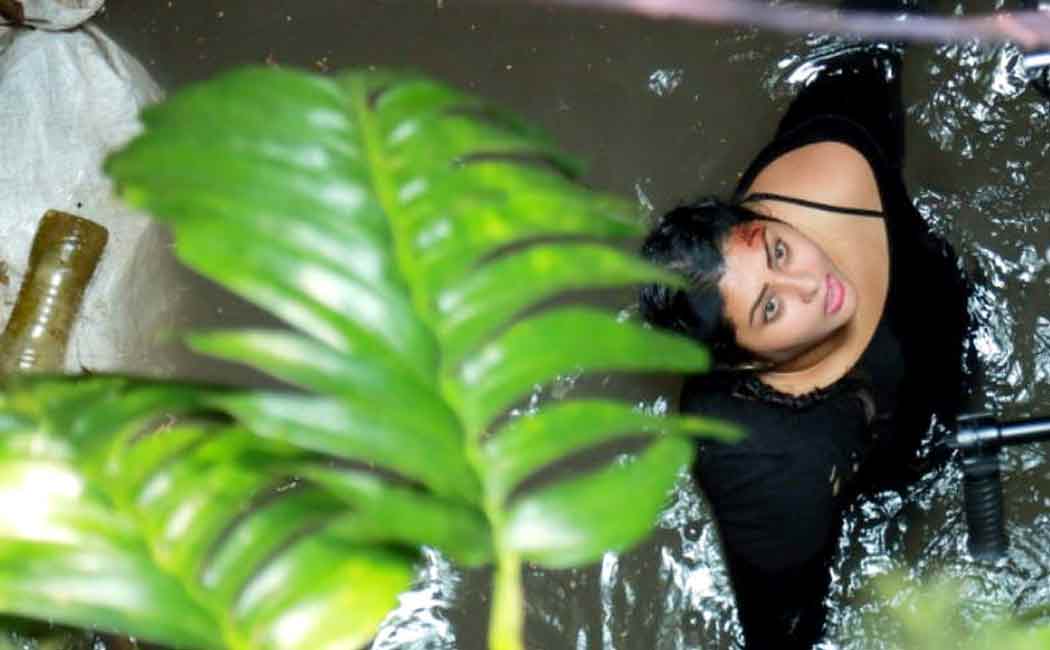 What Namitha fell into a well People panic here what happened