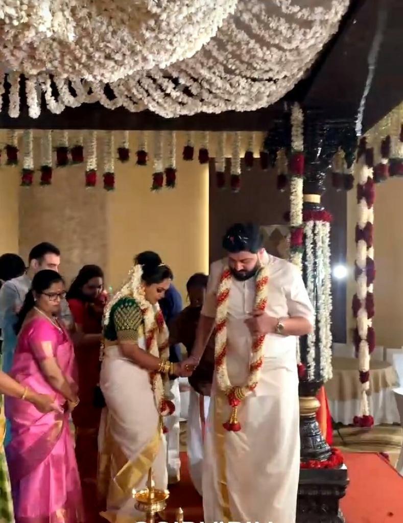 Actor Siddharth Vipin gets married - Wedding pictures