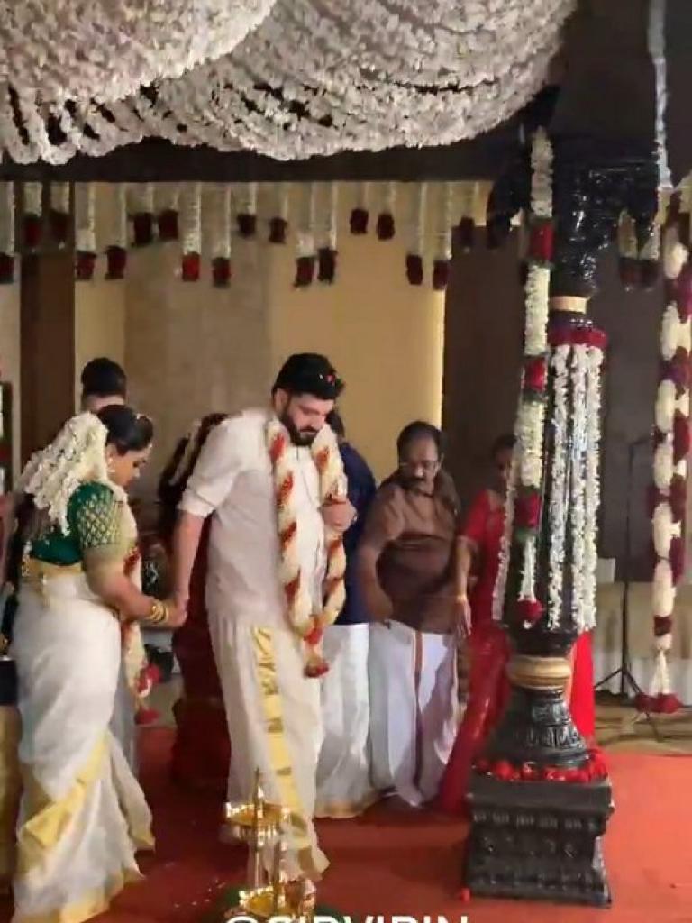 Actor Siddharth Vipin gets married - Wedding pictures