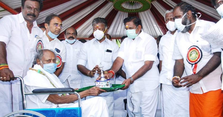 CM Pananisamy inaugurate MGR-Jayalalithaa temple in Madurai