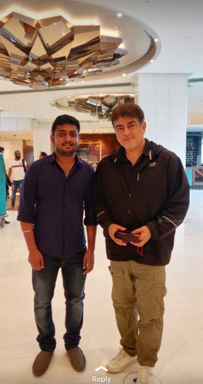 Thala Ajith pics once again go viral on the internet