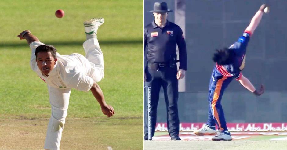 Cricket fans stunned by Kevin Koththigoda bowling action