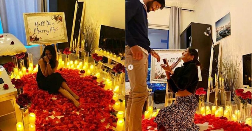Vijay’s Bigil actress gets engaged to the love of her life; viral romantic proposal pics ft Reba Monica John