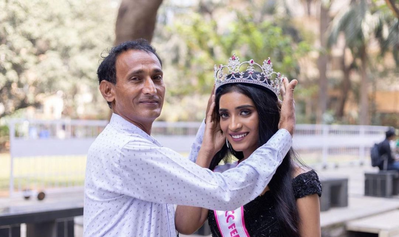 Manya Singh, Miss India 2020 Runner Up, Arrives In Father's Auto