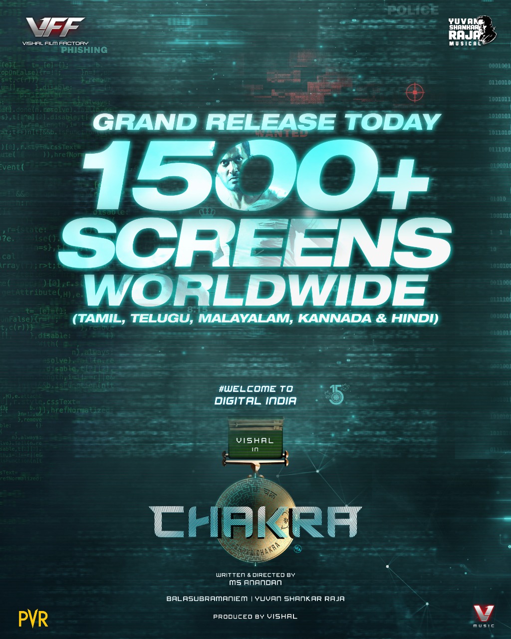 Even before its release on Feb 19, Vishal’s Chakra sets a new record for the actor 