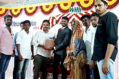 Relatives give newly married TN couple petrol as wedding gift