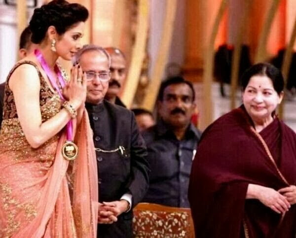 What connects Jayalalithaa and Sridevi besides cinema