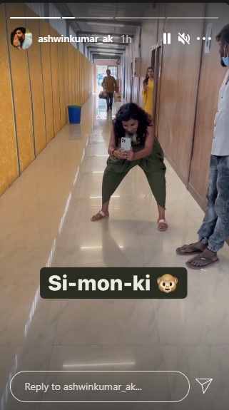 Cook with Comali fame Ashwin shares an unseen video of Sivaangi