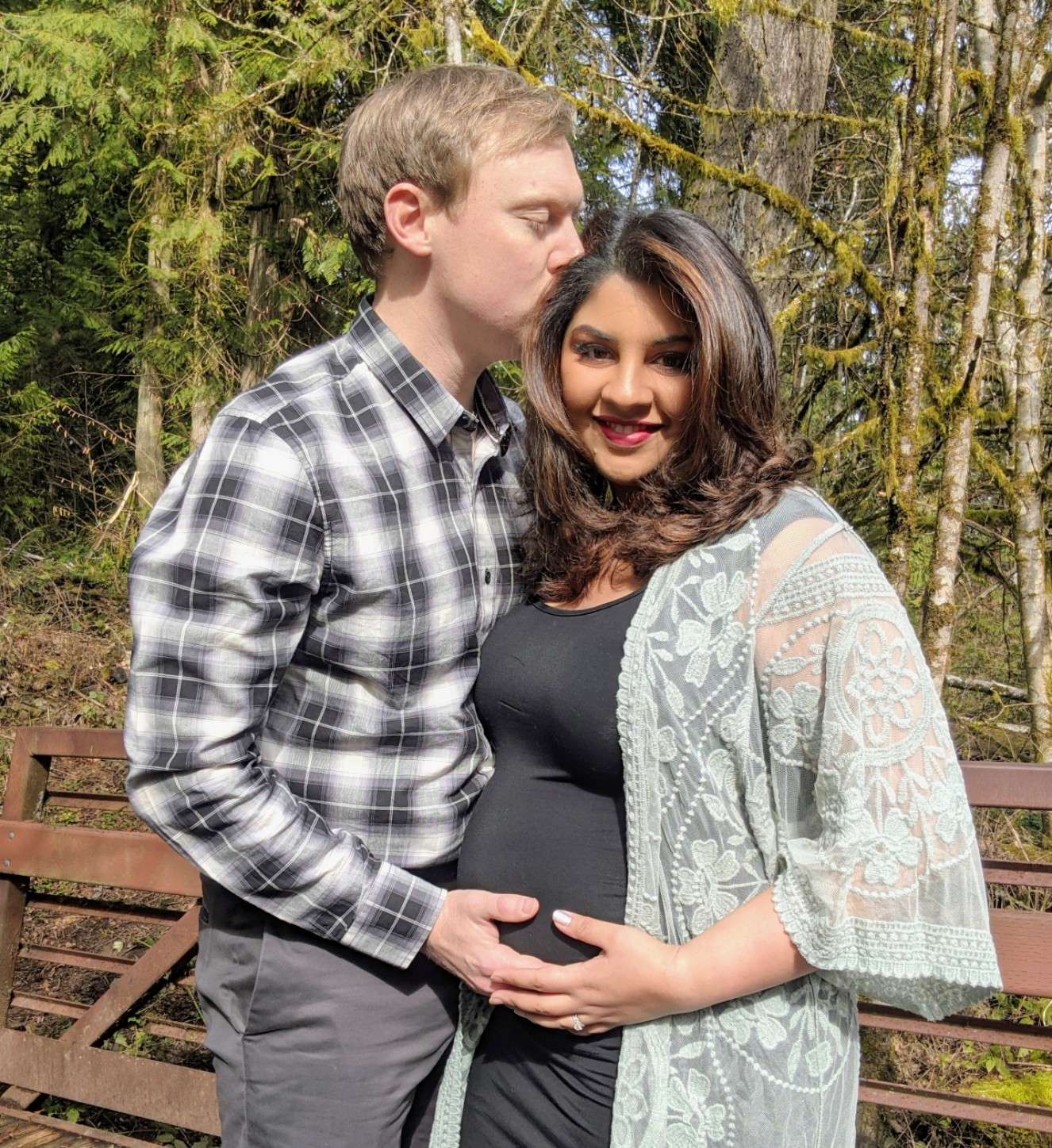 Richa Langella nee Gangopadhyay and husband announce a little secret