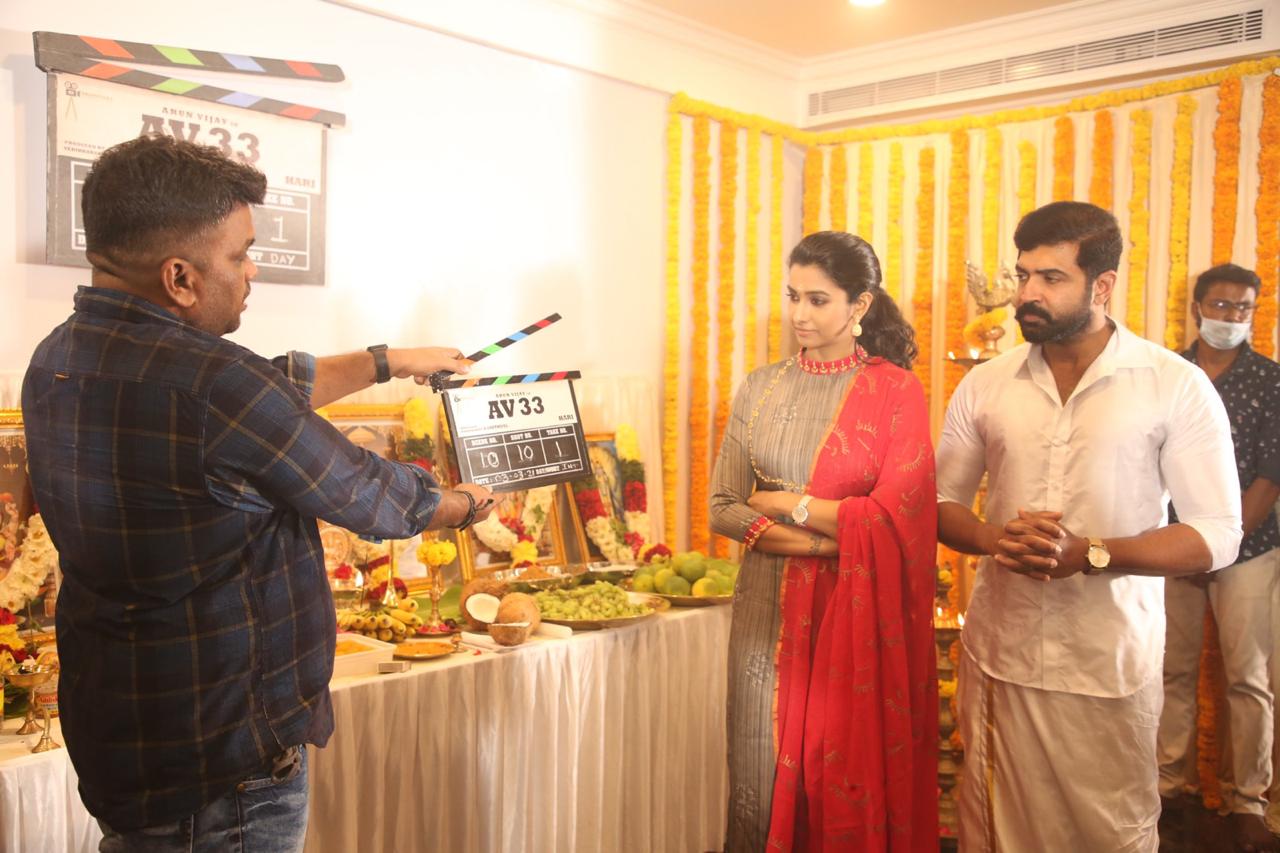 Breaking update from Arun Vijay and Director Hari’s next AV 33