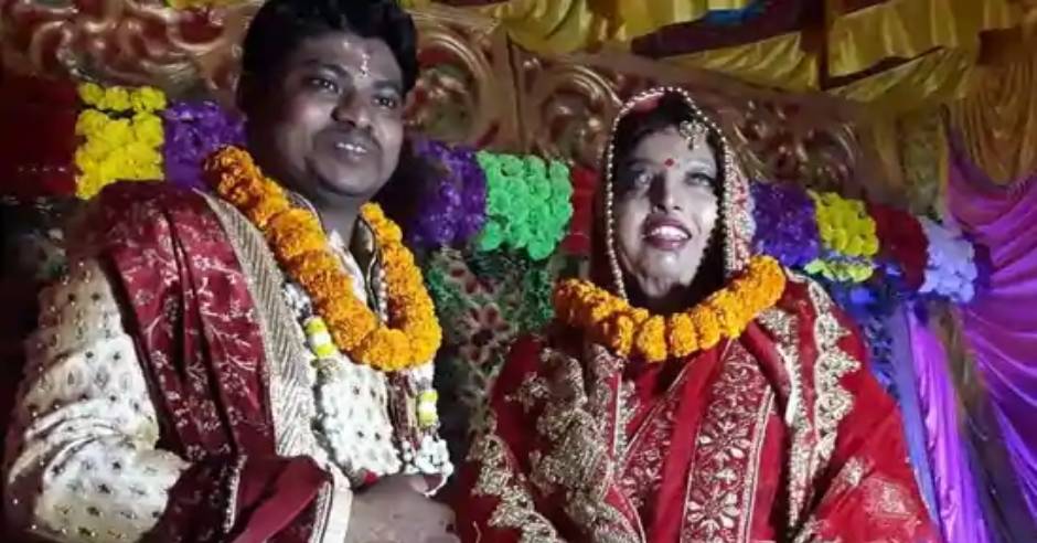Acid attack survivor Pramodini marries long-time friend