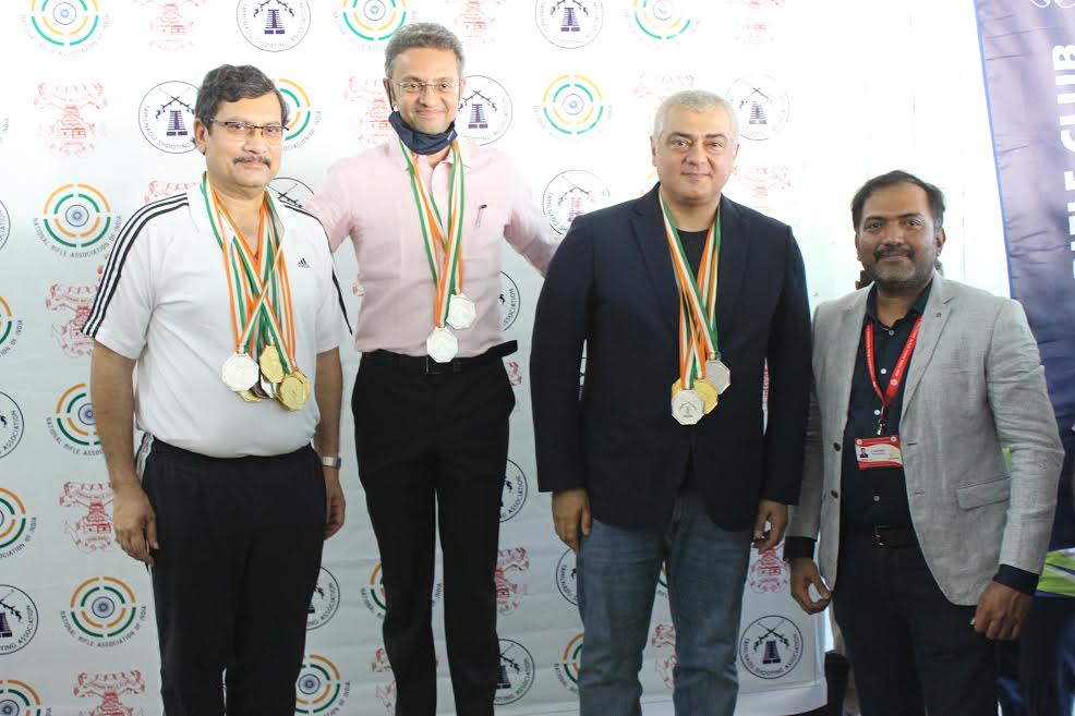 Thala Ajith wins gold medals in 46th Tamil Nadu State shooting championship, viral pics