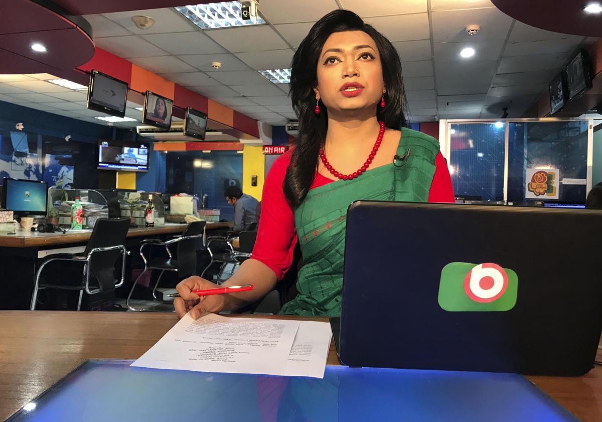 Bangladesh TV hires country's 1st transgender news anchor