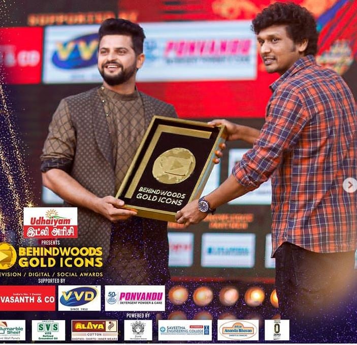 Gouri Kishan Viral Tweet Suresh Raina Behindwoods award 