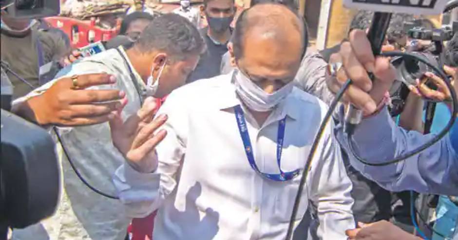 Mumbai police Sachin Waze arrested in Mukesh Ambani bomb scare case