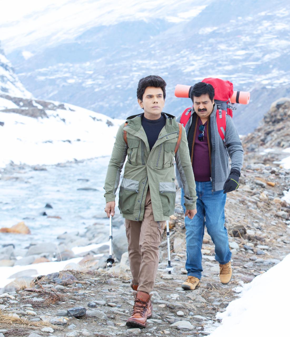 Stylish pics from Legend Saravanan’s debut movie with Bollywood actress Urvashi Rautela go viral