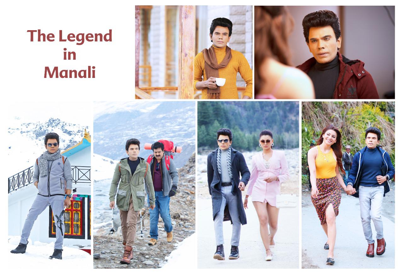 Stylish pics from Legend Saravanan’s debut movie with Bollywood actress Urvashi Rautela go viral