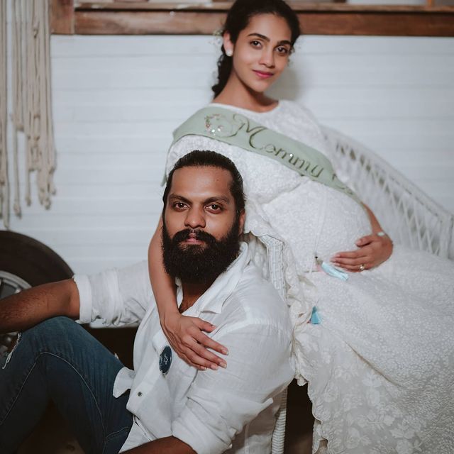 Popular hero and his wifey’s first baby shower is the new talk-of-the-town; viral pics ft Balu Varghese
